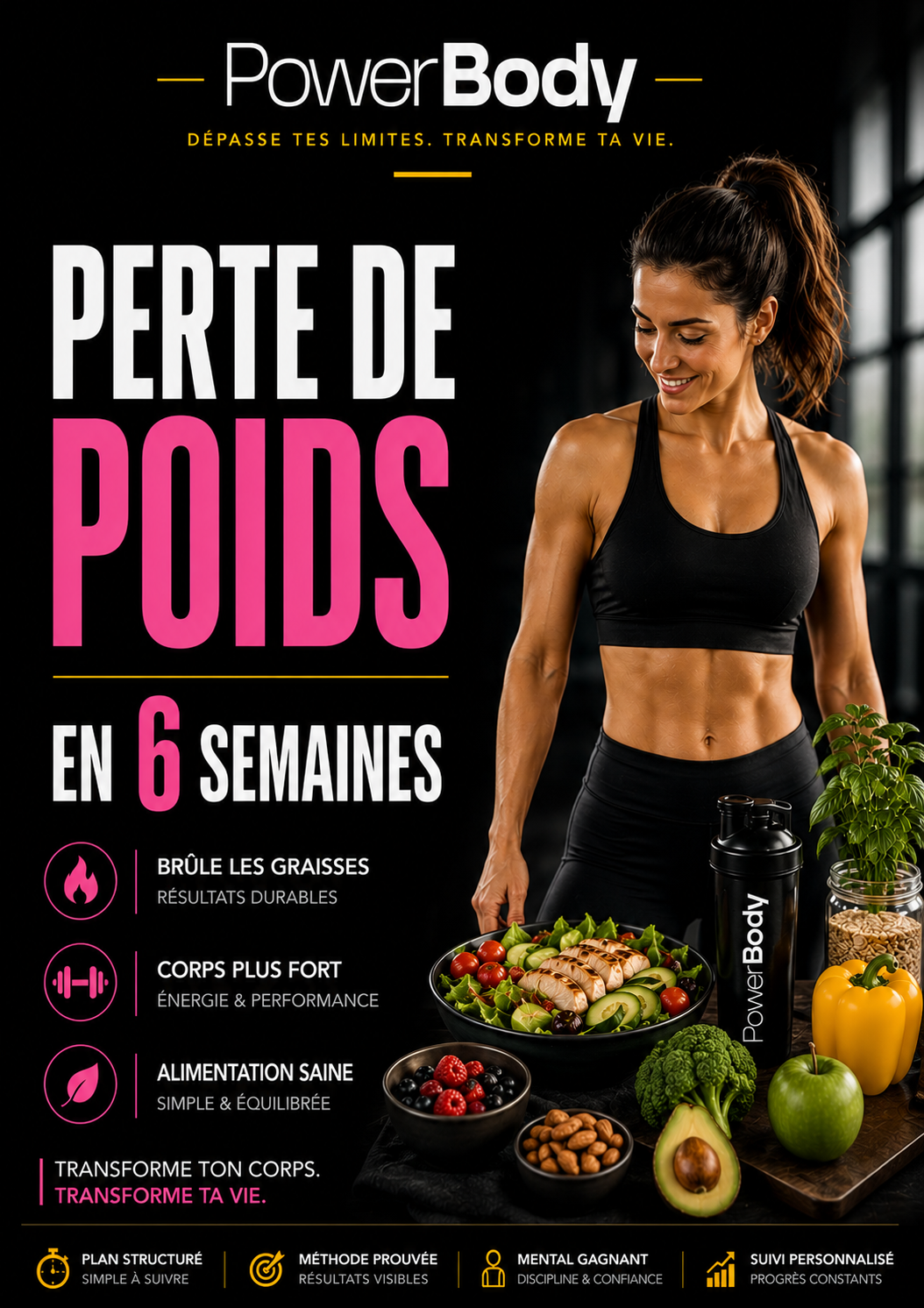 Programme perte de poids en 6 semaines
