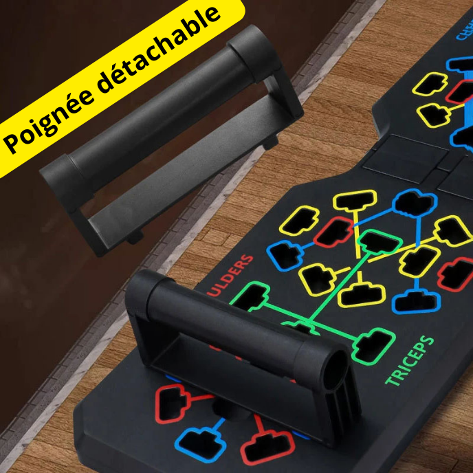 Planche de push-up multifonctionnelle – Musculation complète