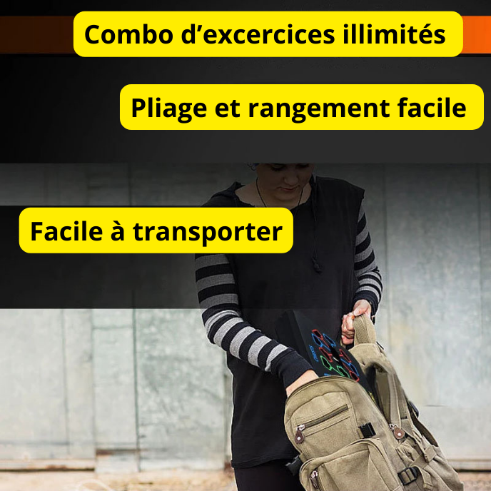 Planche de push-up multifonctionnelle – Musculation complète