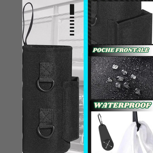 Sac de sport magnétique avec support pour gourde – Portable et Antidérapant