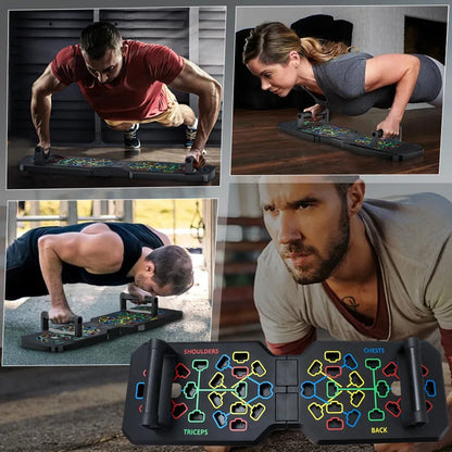 Planche de push-up multifonctionnelle – Musculation complète