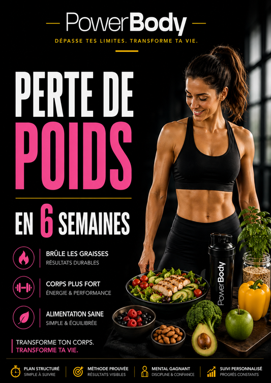Programme perte de poids en 6 semaines